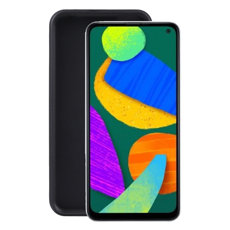 

For Samsung Galaxy F52 5G TPU Phone Case(Black)
