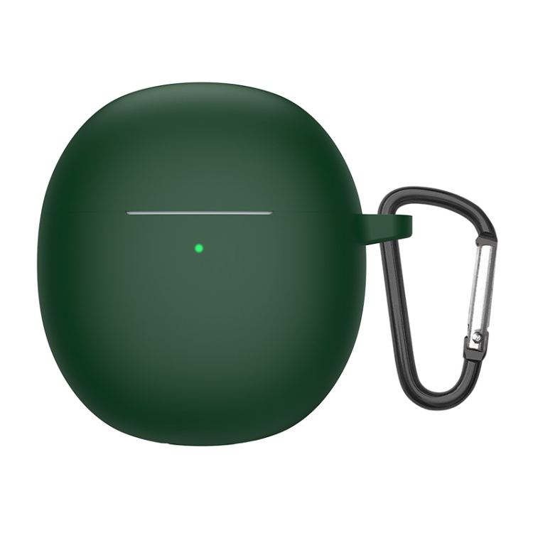 

Bluetooth Earphone Liquid Silicone Protective Case For vivo TWS Air(Dark Green)