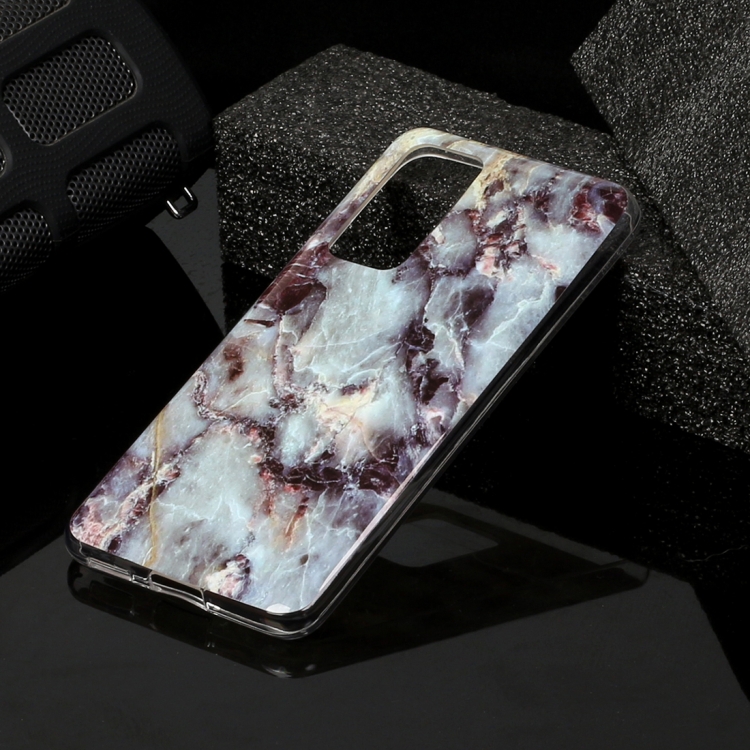 

For Huawei P40 Marble Pattern Soft TPU Protective Case(Gray)