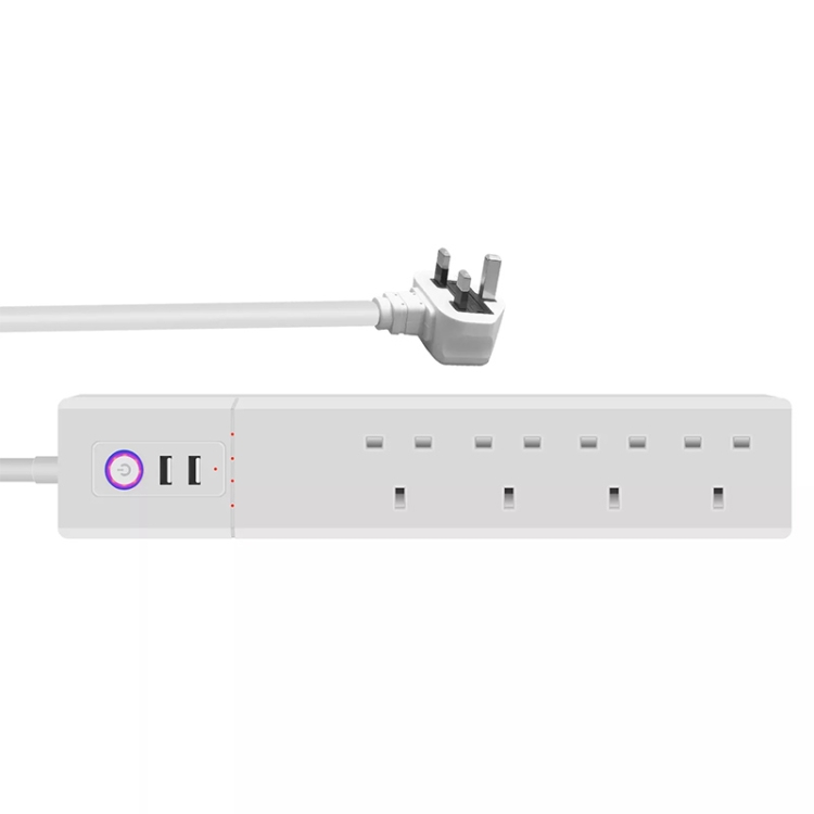 

WiFi 16A SM-SO306-K 4 Holes + 2 USB Multi-purpose Smart Power Strip, UK Plug