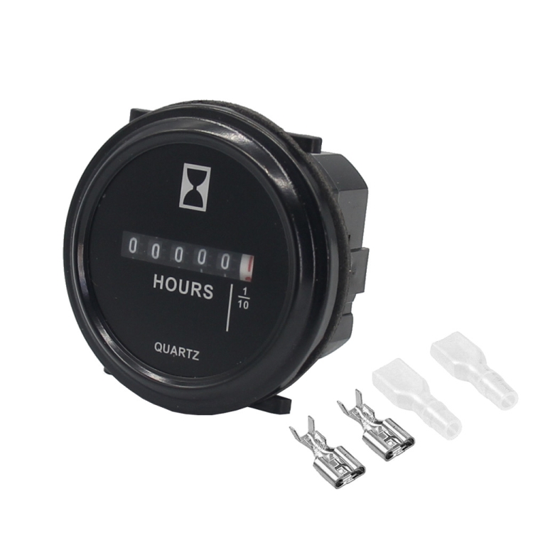 

Mechanical Chronograph Marine Boat Engine Round ACDC Truck Chrono Hour Meter