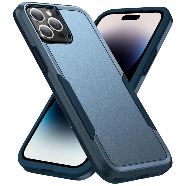

For iPhone 14 Pro Pioneer Armor Heavy Duty Shockproof Phone Case(Blue)