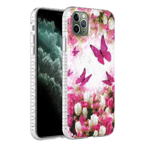 

2.0mm Airbag Shockproof TPU Phone Case For iPhone 11 Pro(Dancing Butterflies)