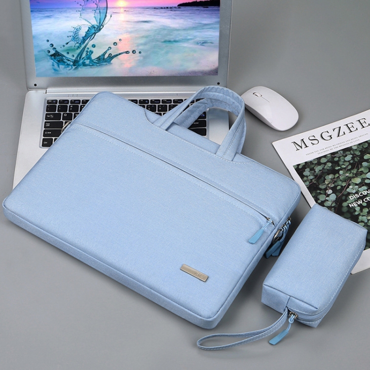 

Handbag Laptop Bag Inner Bag with Power Bag, Size:12 inch(Blue)