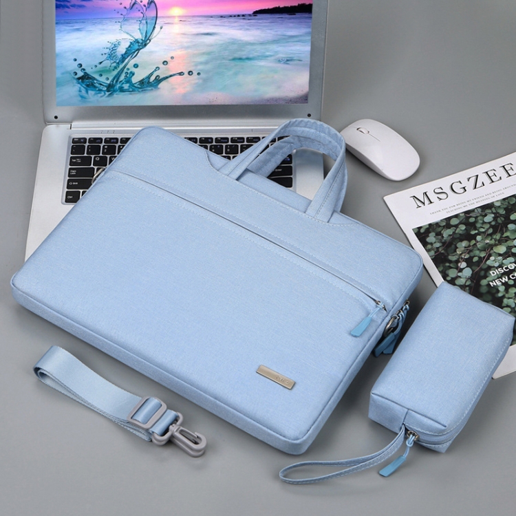 

Handbag Laptop Bag Inner Bag with Shoulder Strap/Power Bag, Size:15 inch(Blue)