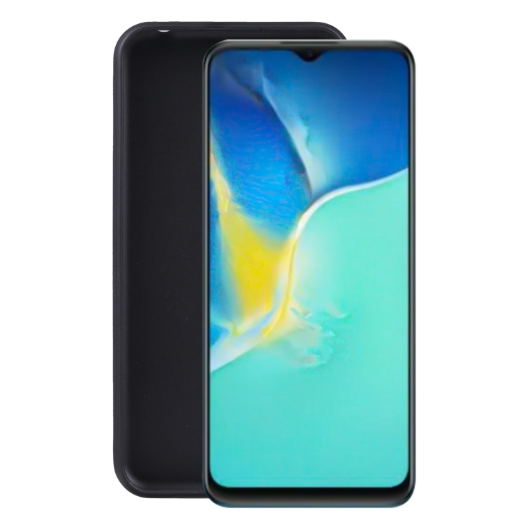

For vivo Y15s TPU Phone Case(Black)