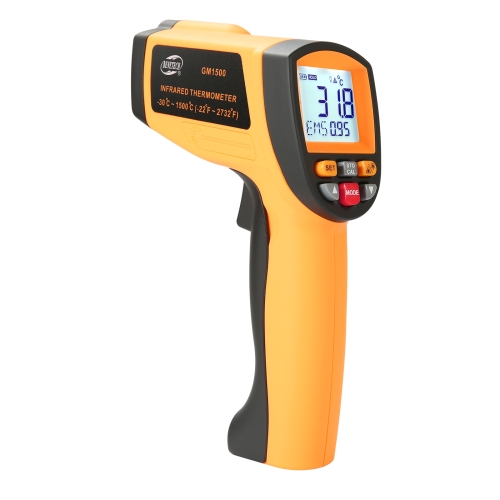 

BENETECH GM1500 LCD Display Infrared Thermometer, Battery Not Included