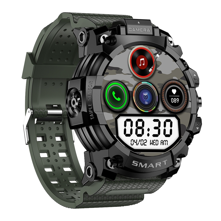 

Q999 1.6 inch TFT Screen 4G Smart Watch Android 9.0 with Flip Camera 2GB+16GB(Green)