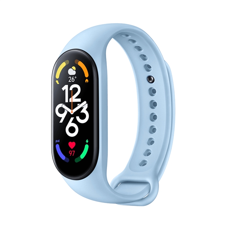 

For Xiaomi Mi Band 7 Original Xiaomi Silicone Watch Band(Blue)
