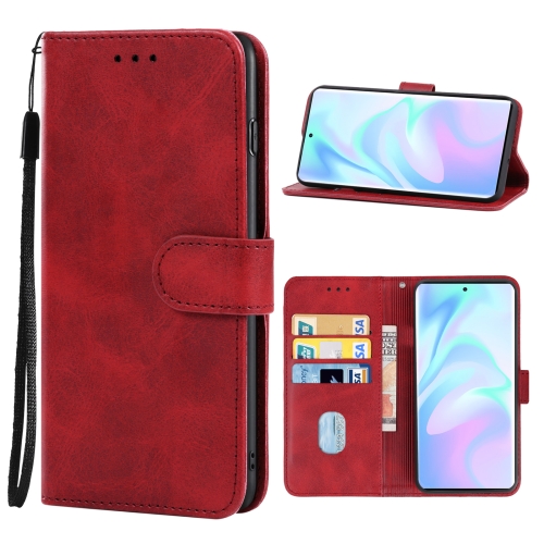 

For ZTE Blade A7s 2020 Leather Phone Case(Red)