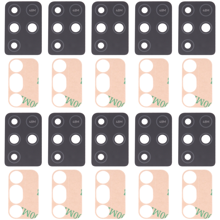 

For Infinix Note 10 X693 10pcs Back Camera Lens
