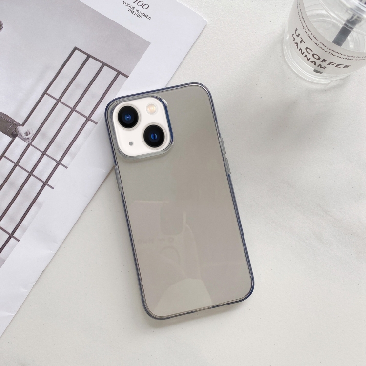 

For iPhone 14 Transparency TPU Shockproof Phone Case (Black)