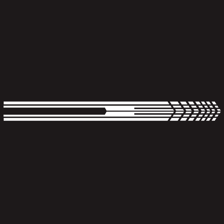 

D-730 Stripe Pattern Car Modified Decorative Sticker(White)