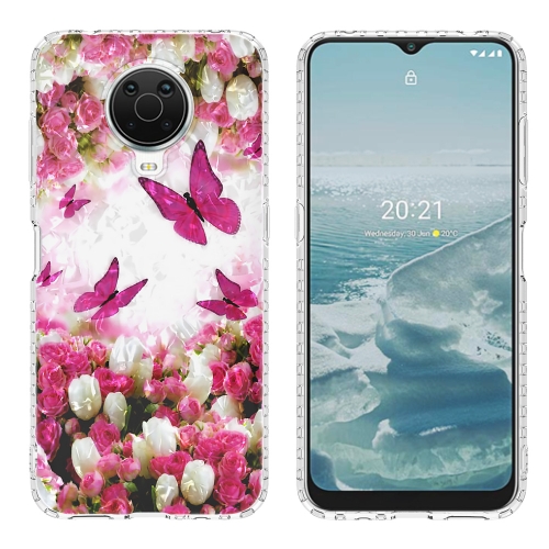 

For Nokia G20 / G10 2.0mm Airbag Shockproof TPU Phone Case(Dancing Butterflies)