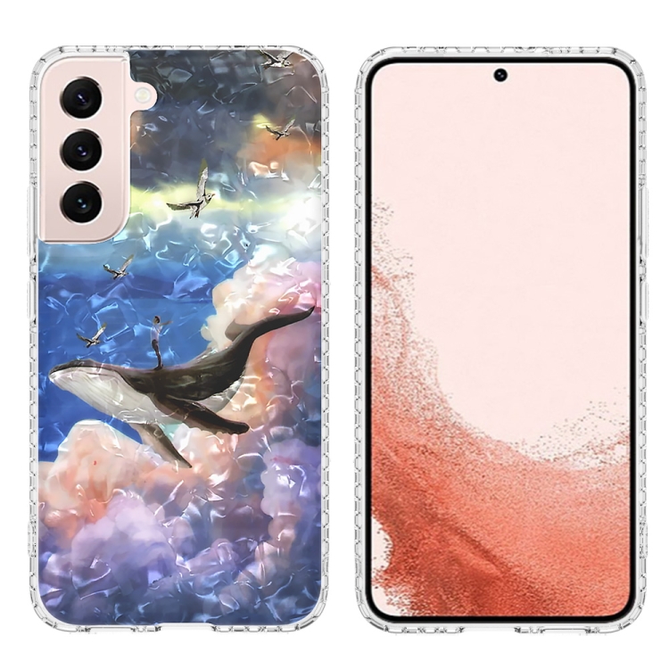 

For Samsung Galaxy S22+ 5G 2.0mm Airbag Shockproof TPU Phone Case(Whale)