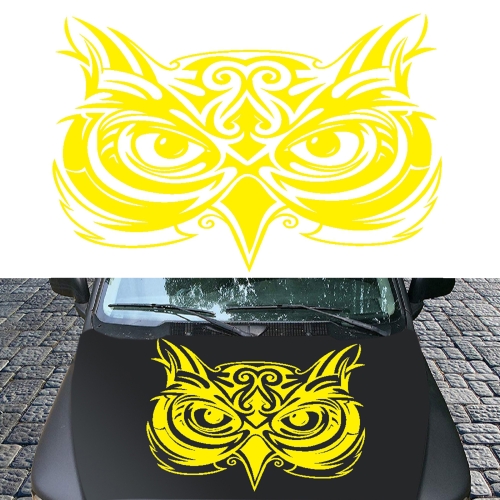 

D-921 Eagle Totem Pattern Car Modified Decorative Sticker(Yellow)