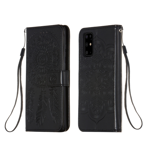

For Galaxy S20 Plus Dream Catcher Printing Horizontal Flip Leather Case with Holder & Card Slots & Wallet & Lanyard(Black)