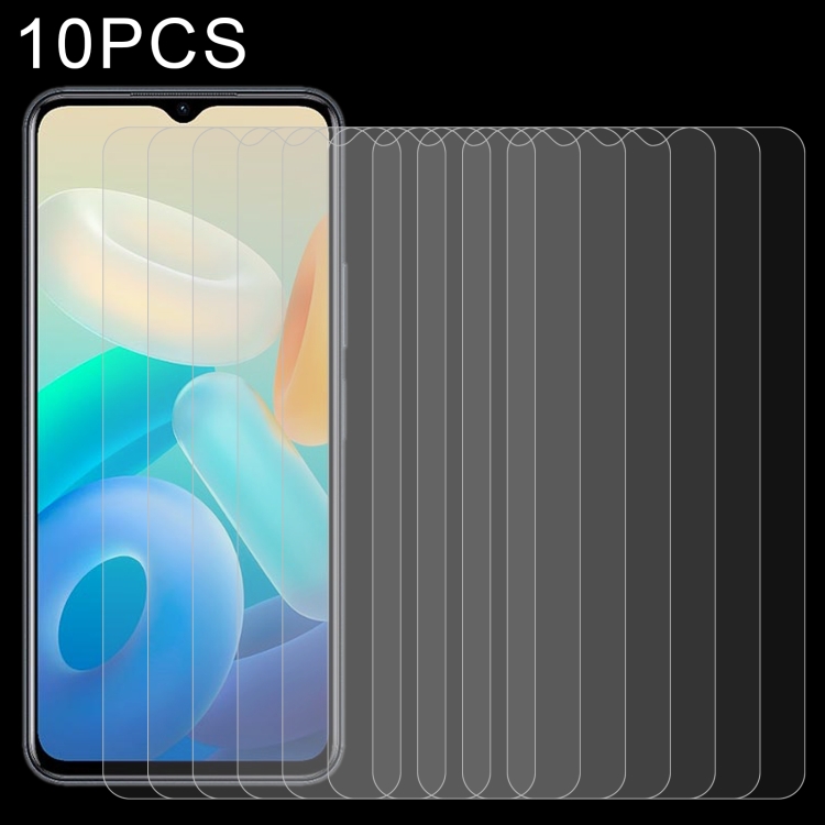 

10PCS 0.26mm 9H 2.5D Tempered Glass Film For vivo Y75 5G