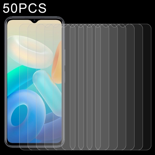 

50PCS 0.26mm 9H 2.5D Tempered Glass Film For vivo Y75 5G