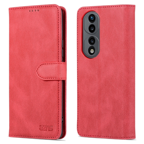 

For Honor 70 / 70 Pro AZNS Dream II Skin Feel Horizontal Flip Leather Case(Red)