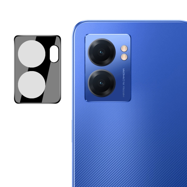 

For OPPO Realme Narzo 50 5G imak Integrated Rear Camera Lens Tempered Glass Film with Lens Cap Black Version