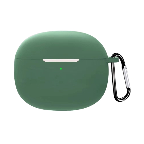 

For Redmi Buds4 Pro Silicone Earphone Protective Case with Hook(Dark Green)