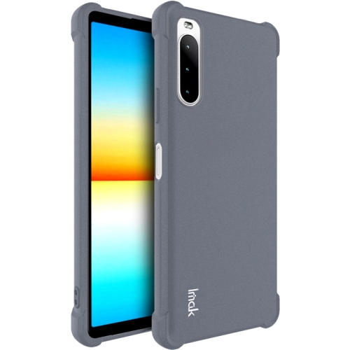 

For Sony Xperia 10 IV IMAK All-inclusive Shockproof Airbag TPU Case with Screen Protector (Matte Grey)