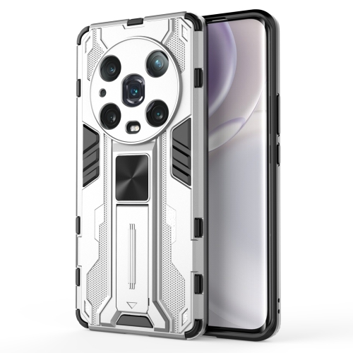 For Honor Magic4 Pro Supersonic PC + TPU Shock-proof Protective Phone Case(Silver)