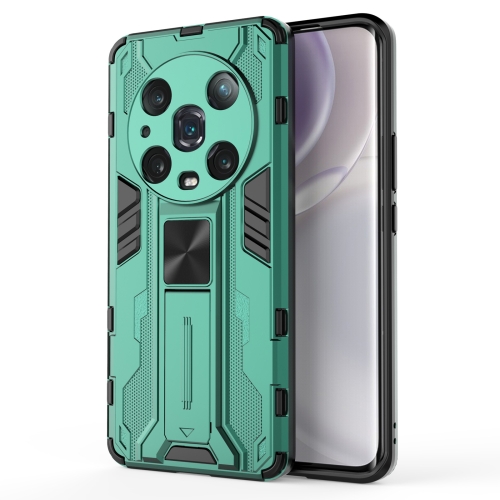 For Honor Magic4 Pro Supersonic PC + TPU Shock-proof Protective Phone Case(Green)
