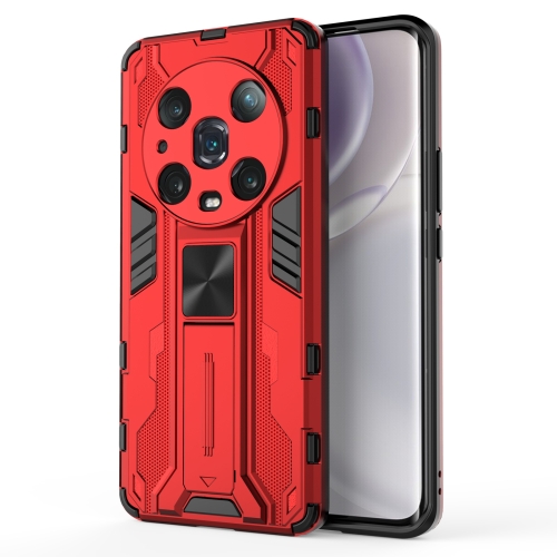 

For Honor Magic4 Pro Supersonic PC + TPU Shock-proof Protective Phone Case(Red)