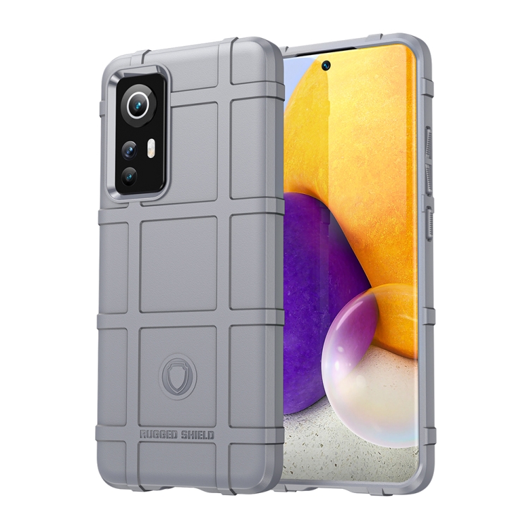 

For Xiaomi 12S Full Coverage Shockproof TPU Phone Case(Grey)
