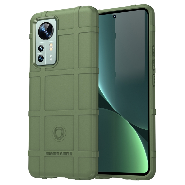 

For Xiaomi 12S Pro Full Coverage Shockproof TPU Phone Case(Green)