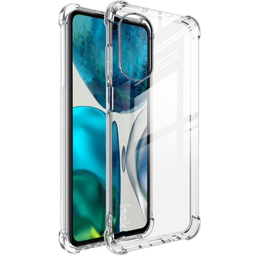 

For Motorolo Moto G52 4G / G82 5G IMAK All-inclusive Shockproof Airbag TPU Case with Screen Protector(Transparent)