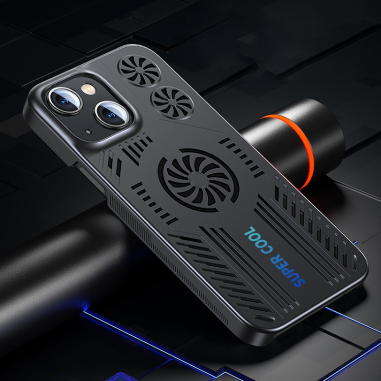 

For iPhone 13 MagSafe Magnetic Cooling Phone Case(Black)