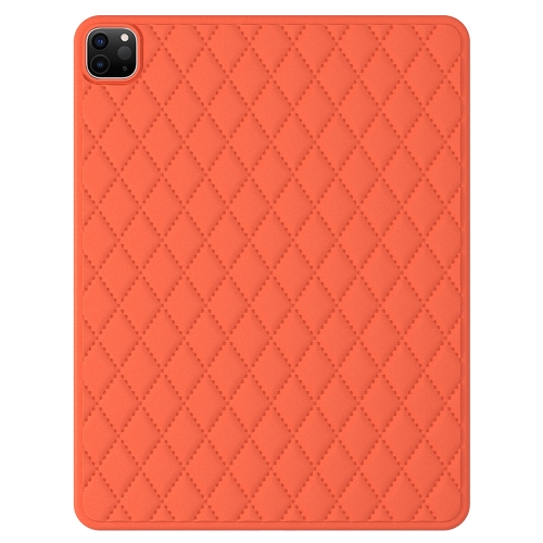 

Diamond Lattice Silicone Tablet Case For iPad Air 2022 / Air 2020 10.9 / Pro 11 2021 / 2020 / 2018(Orange)