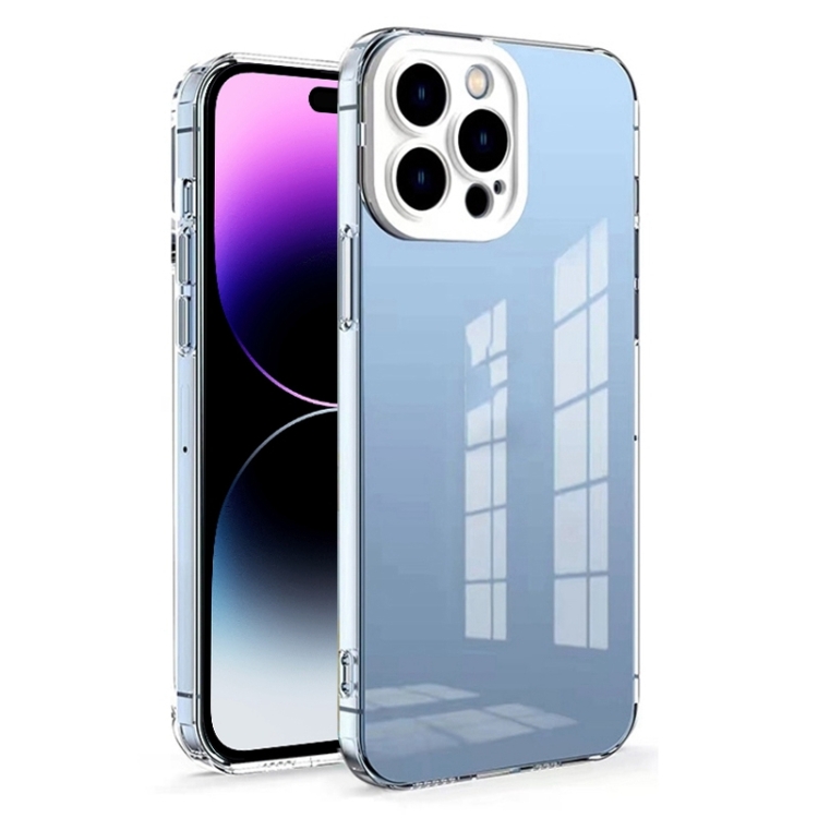 

Candy Color TPU Phone Case For iPhone 14 Pro(White)