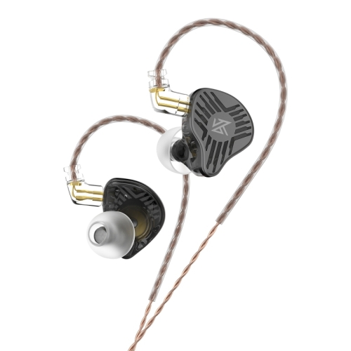 

KZ-EDS 1.2m Dynamic Fashion Trend In-Ear Headphones, Style:Without Microphone(Transparent Black)