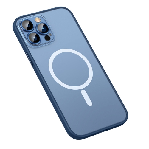 

MagSafe Matte Phone Case For iPhone 14 Pro Max(Dark Blue)