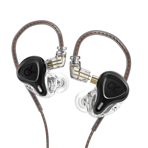 GK G5 1.25m Dynamic Subwoofer HiFi In-Ear Headphones, Style:Without ...