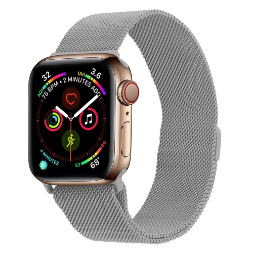 

Milanese Stainless Steel Watch Band For Apple Watch Ultra 49mm&Watch Ultra 2 49mm / Series 9&8&7 45mm / SE 3&SE 2&6&SE&5&4 44mm / 3&2&1 42mm(Silver)