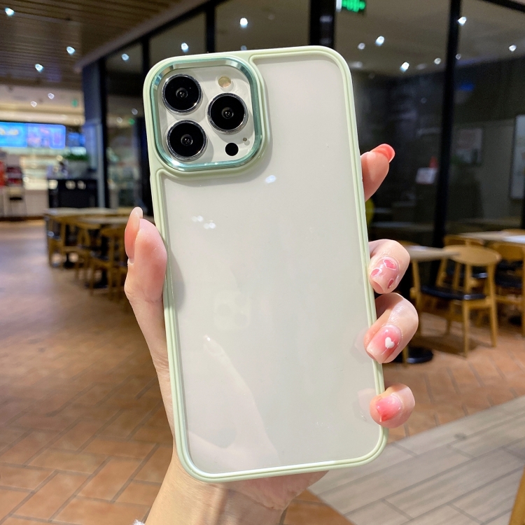 

PC + TPU Shockproof Protective Phone Case For iPhone 14 Pro(Green)