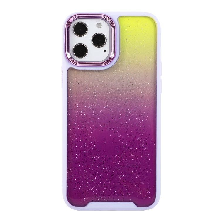 

Shockproof Gradient Phone Case For iPhone 11 Pro(Yellow Purple)