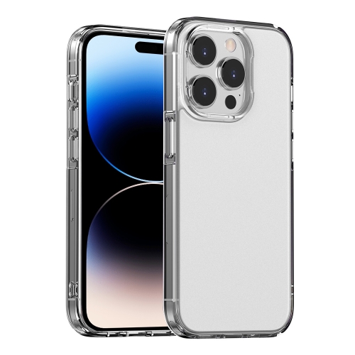 

Phantom TPU + PC Shockproof Phone Case For iPhone 14 Pro(Transparent)