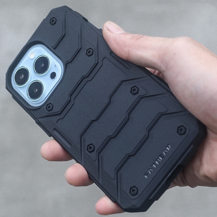 

FATBEAR Graphene Cooling Shockproof Case For iPhone 14 Pro(Black)