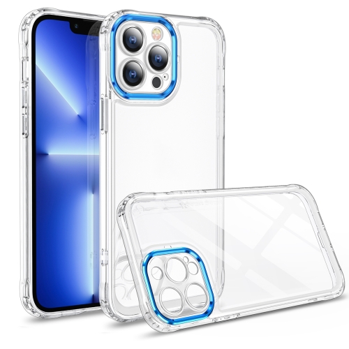 

Transparent Acrylic Space Phone Case For iPhone 14 Max(Blue)