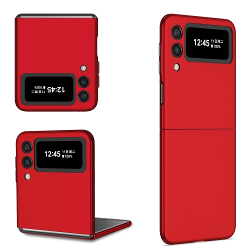 

For Samsung Galaxy Z Flip4 Armor Foldable Phone Case(Red)