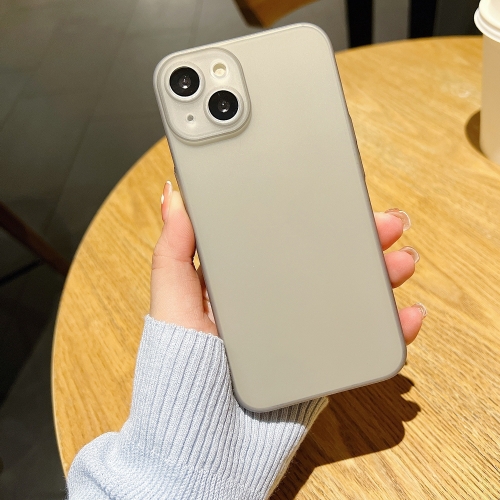 

TOP Ultra-thin Frosted Soft Phone Case For iPhone 14 Pro Max(Brown)