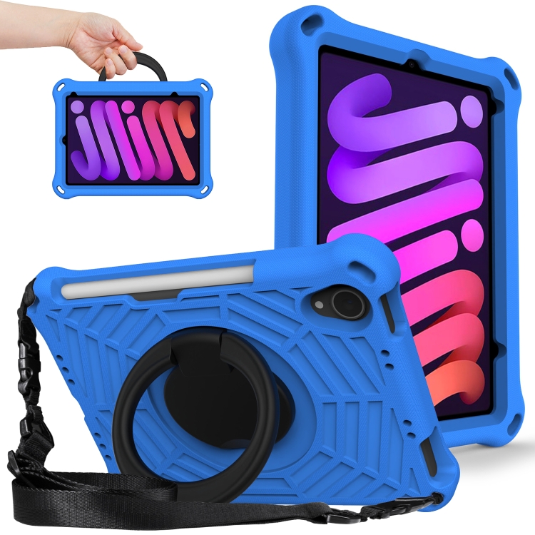 

Spider King EVA Protective Tablet Case For iPad mini 6(Blue)