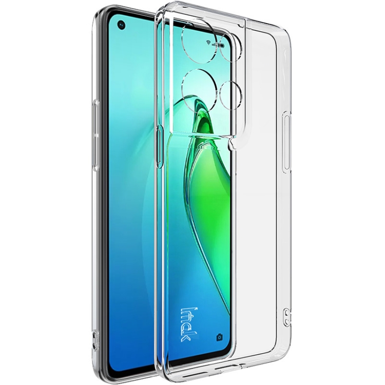 

For OPPO Reno8 Pro 5G IMAK UX-5 Series Transparent Shockproof TPU Protective Phone Case