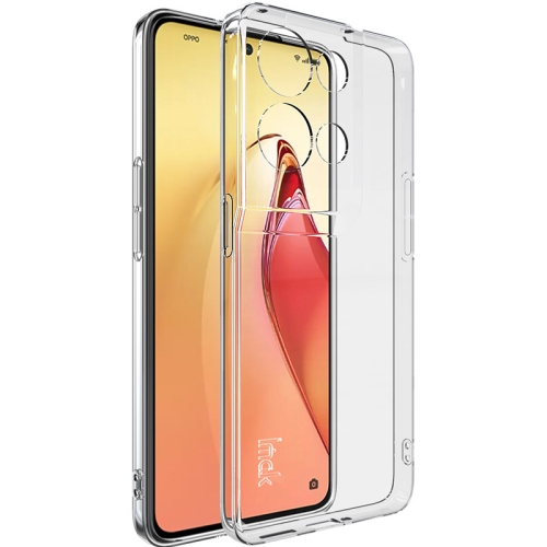 

For OPPO Reno8 Pro+ 5G IMAK UX-5 Series Transparent Shockproof TPU Protective Phone Case